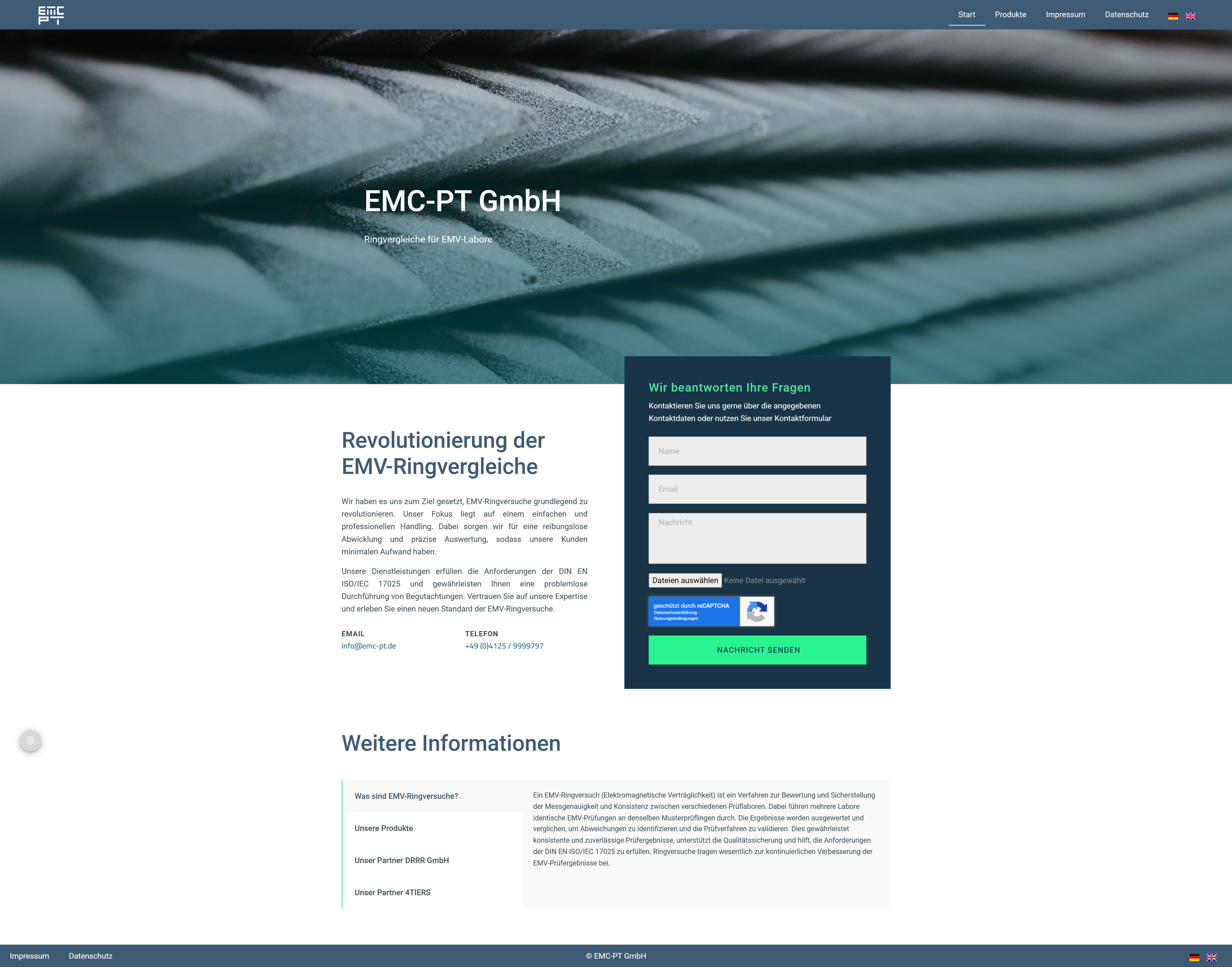 EMC PT Website